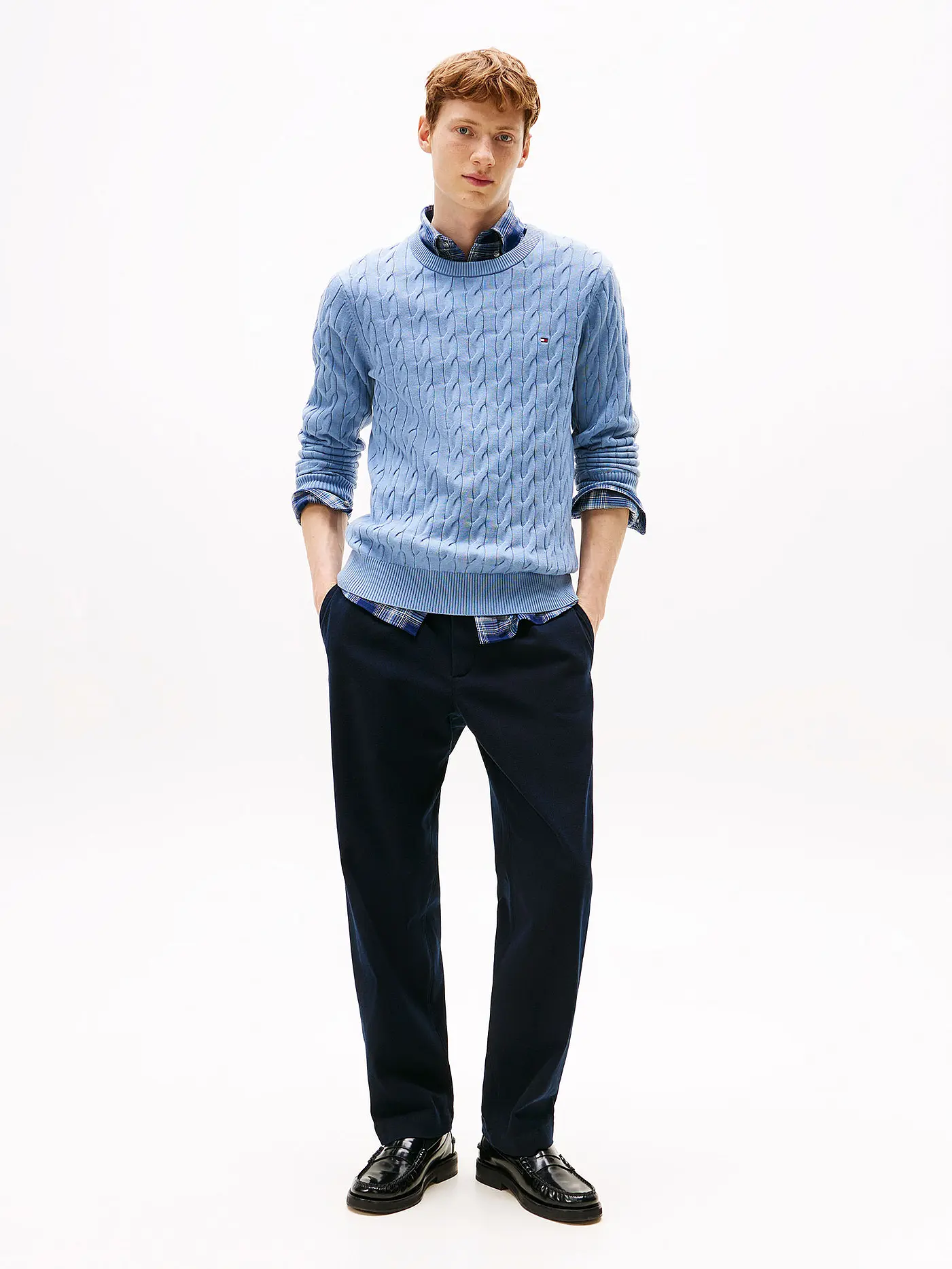 TOMMY HILFIGER | Pullover | hellblau